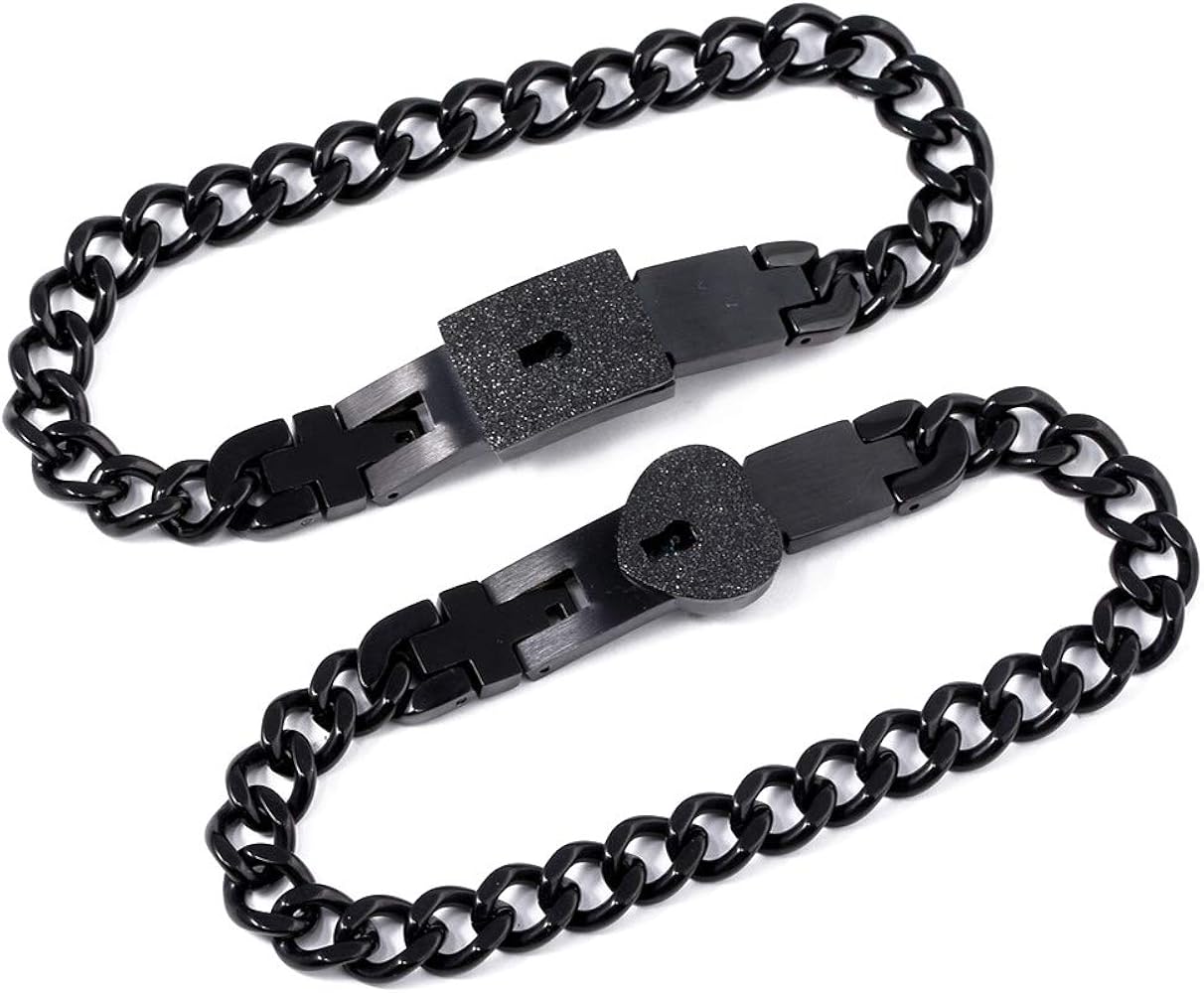 Pulsera llave y candado para pareja