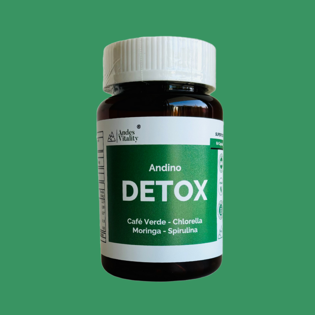 Andino Detox: Cápsulas para el Control de Peso y Digestión