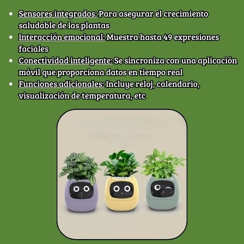 Florita Smart - Macetero digital
