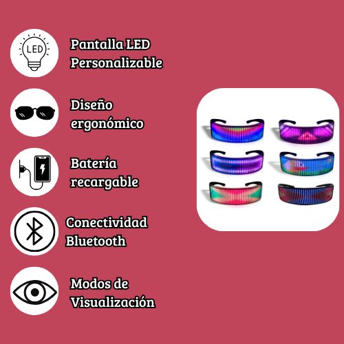 PixelEyes - Lentes LED