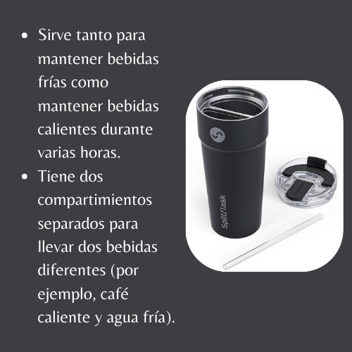 Splitflask - Vaso termo 2 en 1