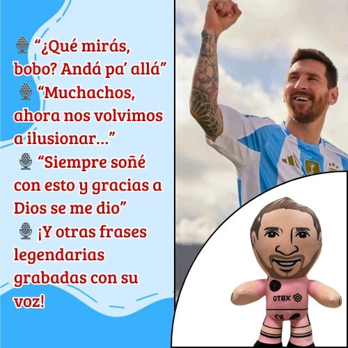 Peluche Messi