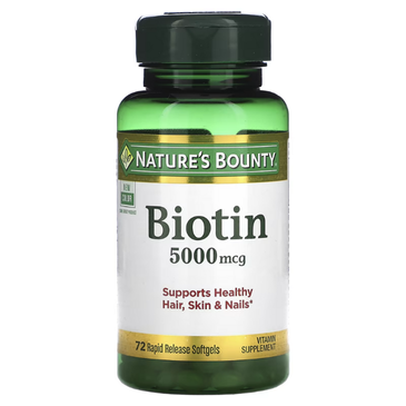 Capsulas de Biotina - Nutre tu piel, cabello y uñas