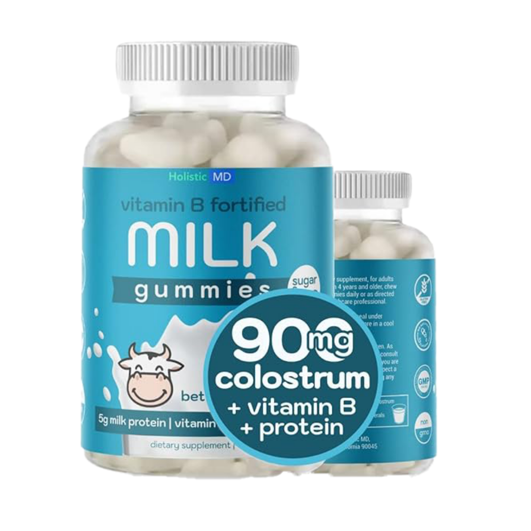 Milk Gummies: ¡El Secreto para Huesos Fuertes y Saludables!