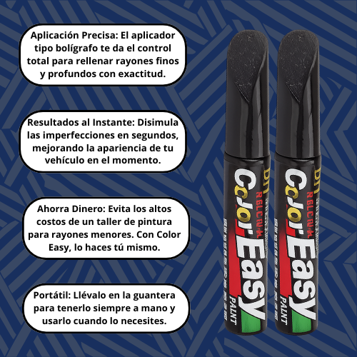 Color Easy - Adiós a los rayones de tu auto
