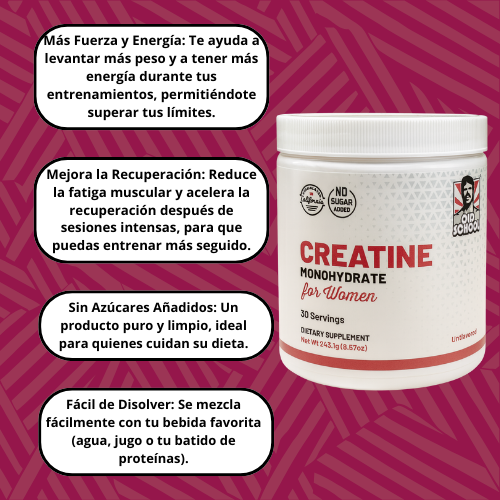 Creatina Monohidratada - El aliado para tus ejercicios