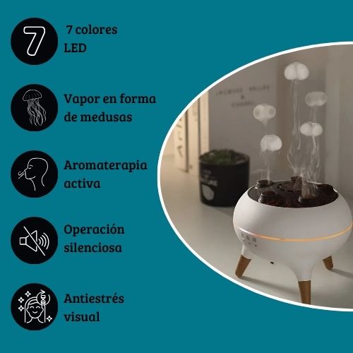 Jellyfiser - Humificador de Medusas de vapor