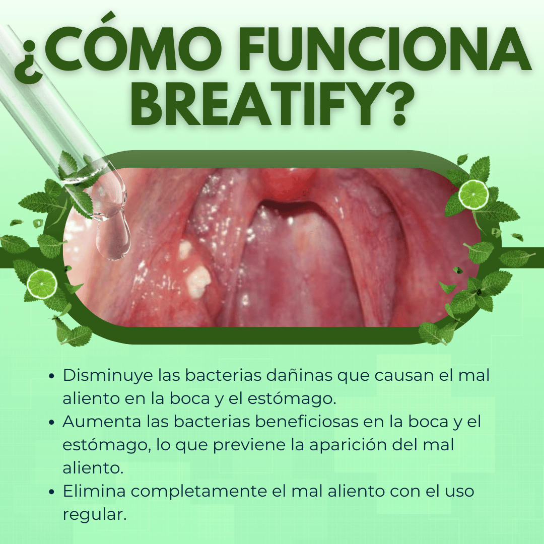 BREATIFY ™ - GOTAS CONTRA EL MAL ALIENTO