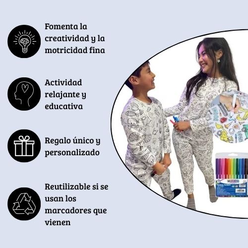 Pintajamas - Pijamas para pintar