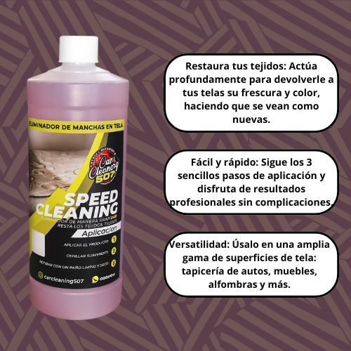 Speed Cleaning - Elimina las manchas más difíciles