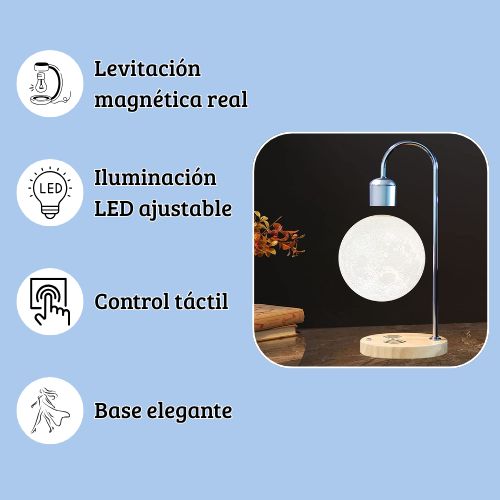 MagniLuna - Lampara de luna magnética