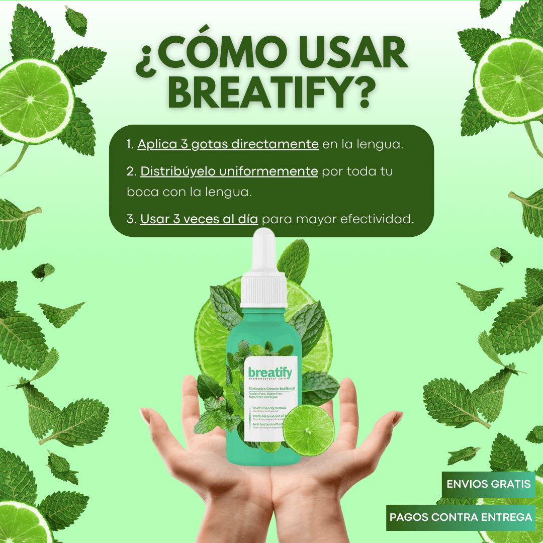 BREATIFY ™ - GOTAS CONTRA EL MAL ALIENTO