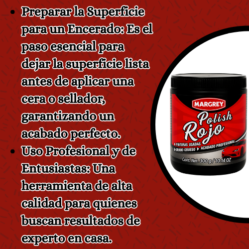 Polish Rojo - Restaura tu pintura