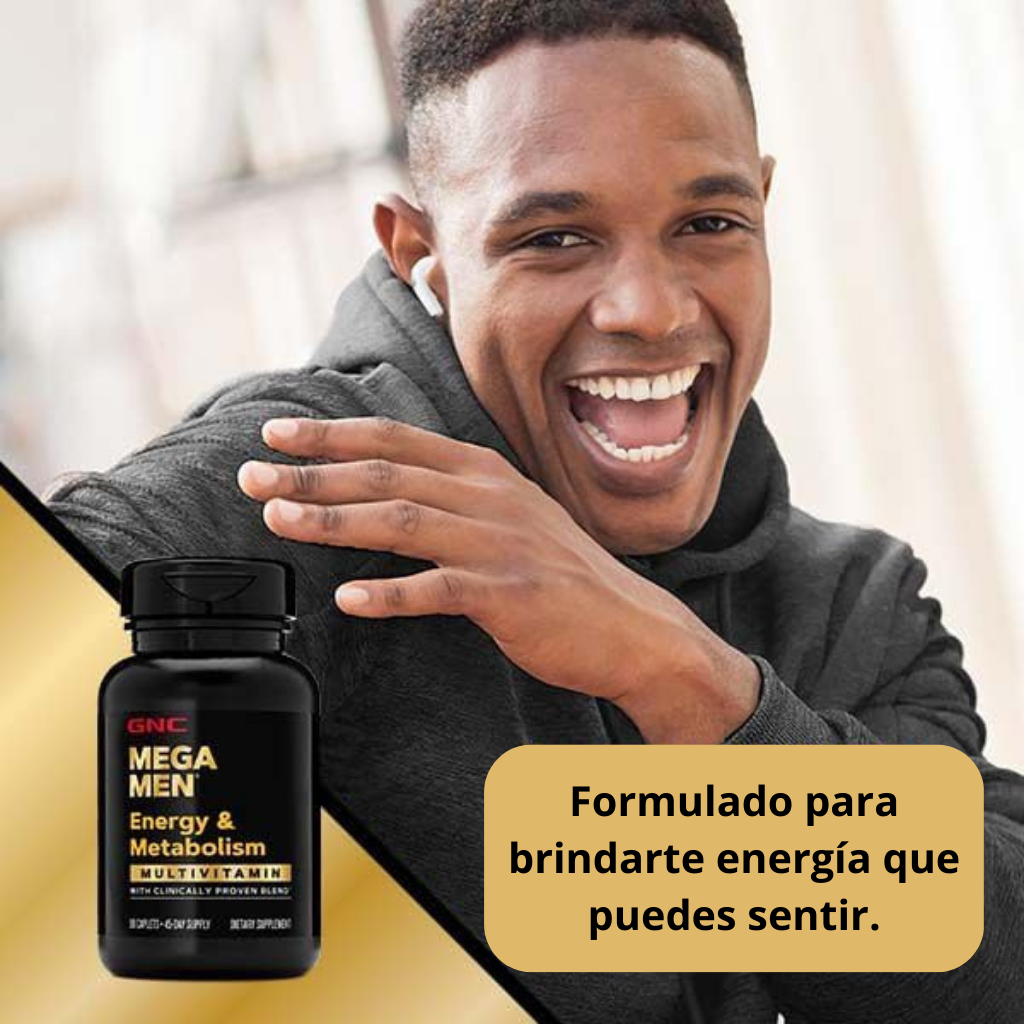 MegaMen Energy+™ – Energía y Metabolismo
