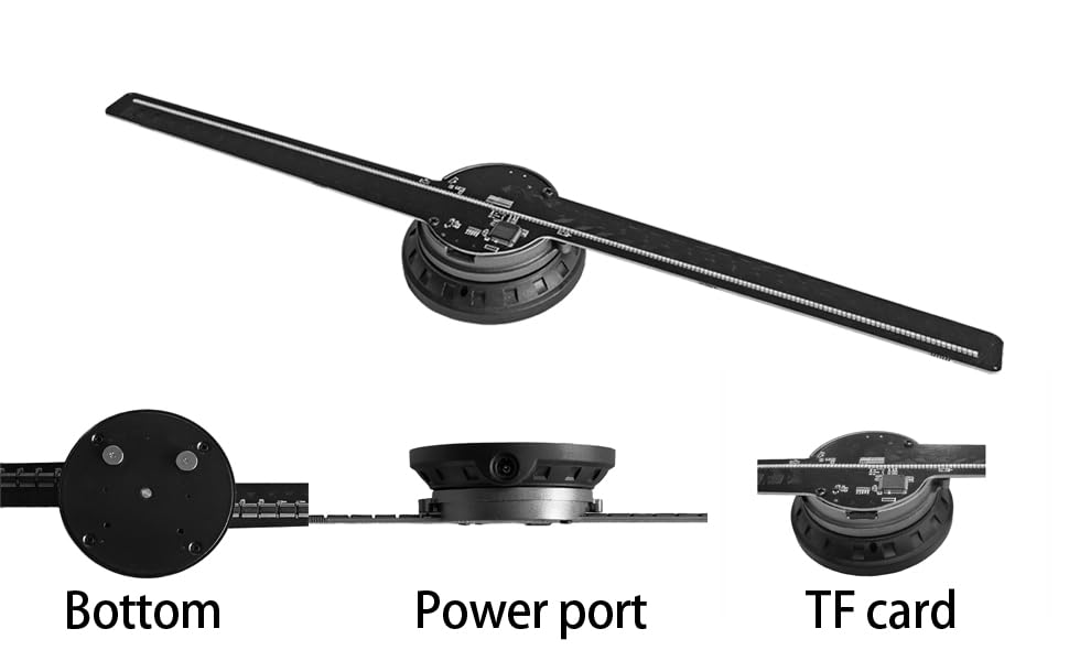 VisualFan 3D - Ventilador holográfico