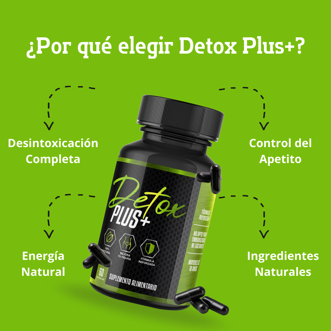 Detox Plus+: Tu aliado para que Deslumbres tu Figura