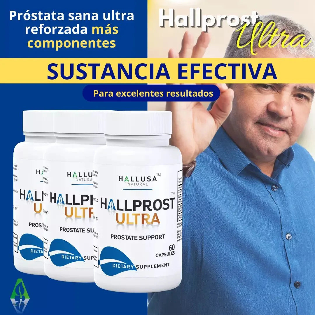 HallProst Ultra: Cápsulas que Mejoran tu salud Prostática