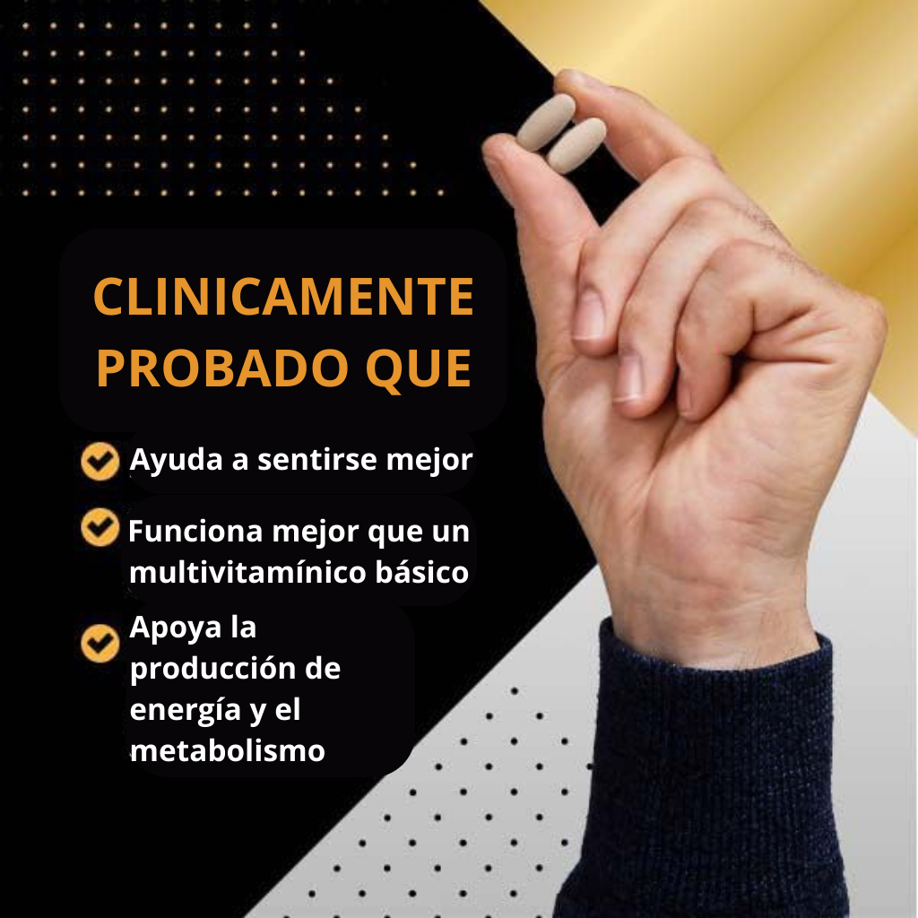 MegaMen Energy+™ – Energía y Metabolismo