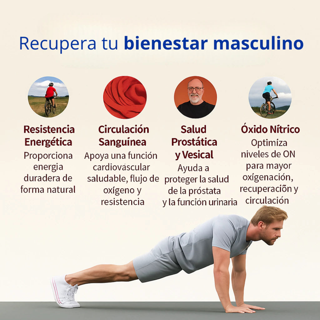 DUO PARA SALUD PROSTATICA - PROSTATE HEALTH, OXIDO NITRICO
