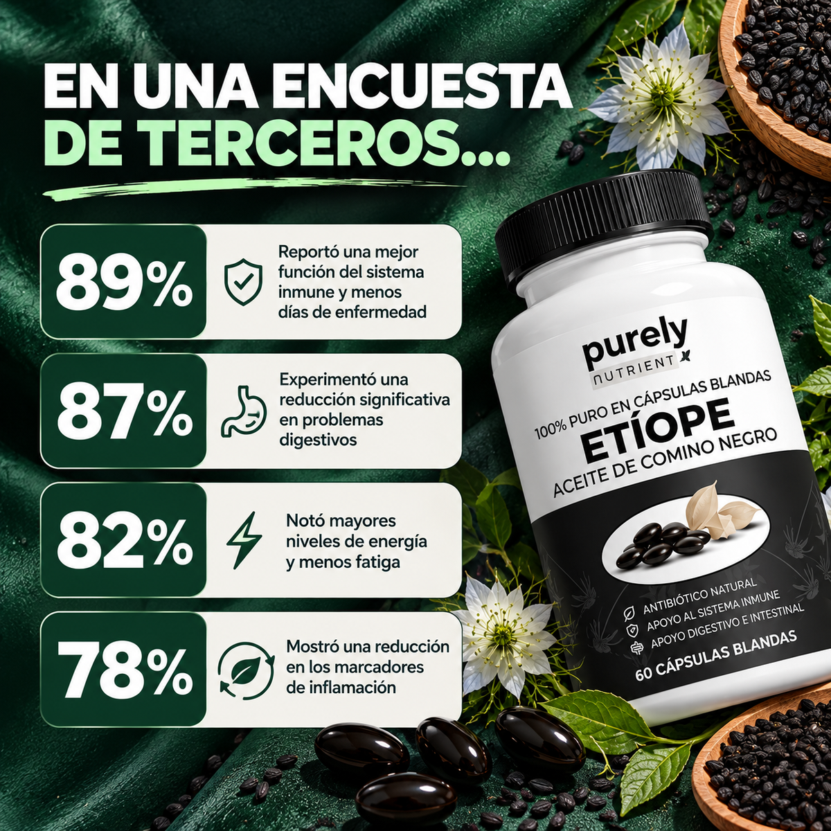 ACEITE ETÍOPE DE SEMILLA NEGRA