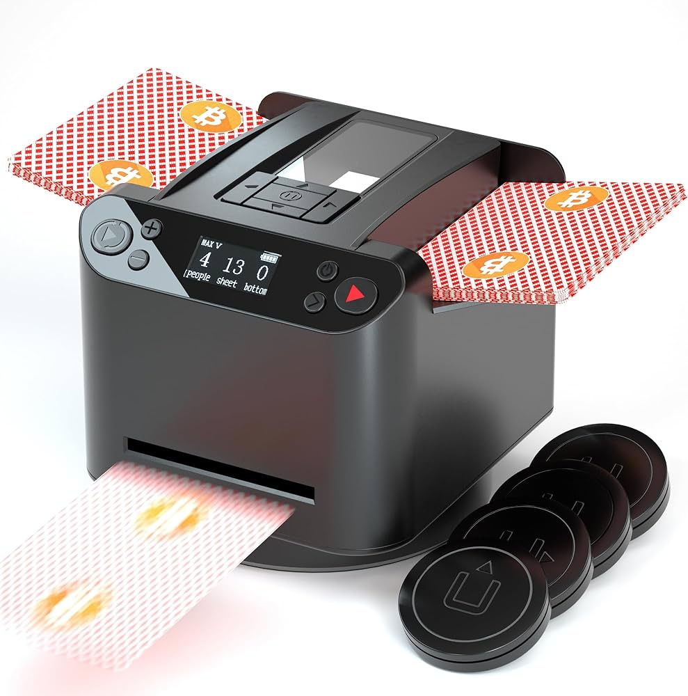 Card Shuffler - Barajeador de cartas automático