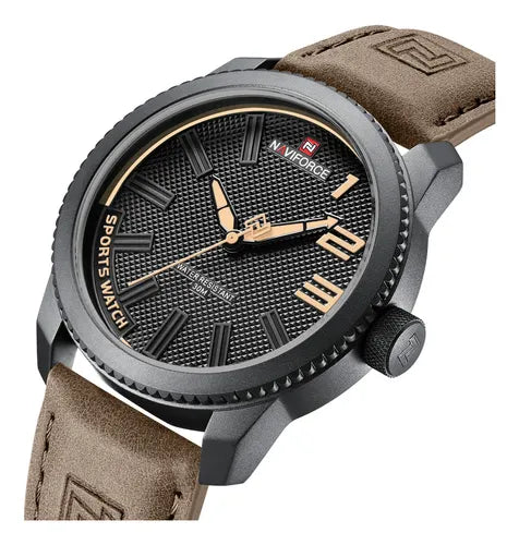 Reloj NaviForce Three marrón