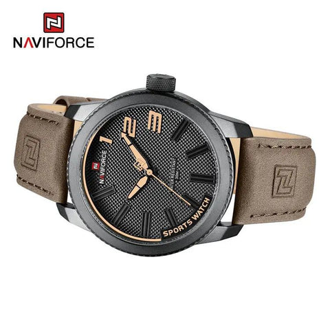 Reloj NaviForce Three marrón