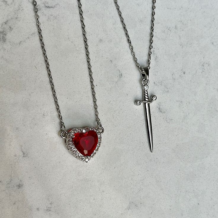 Collar espada y diamante ⚔️💎