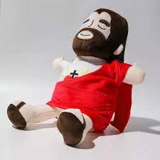 Peluche respiratorio de Jesús - Siente su presencia, su paz y su amor en cada respiro.