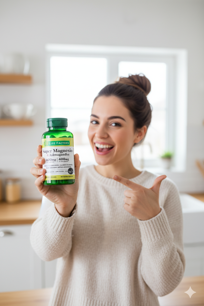 SUPER MAGNESIO Y ASHWAGANDHA - ELIMINA EL CORTISOL DESDE ADENTRO