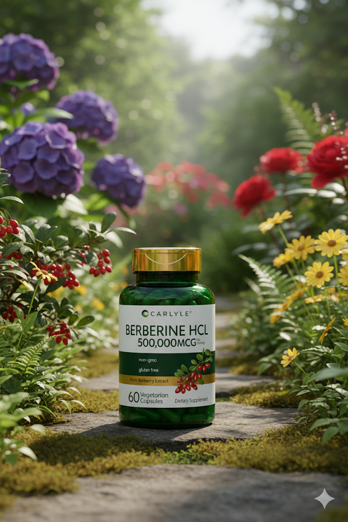 Berberine HCL - El suplemento que reduce el azúcar