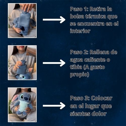 Peluche termico Stitch