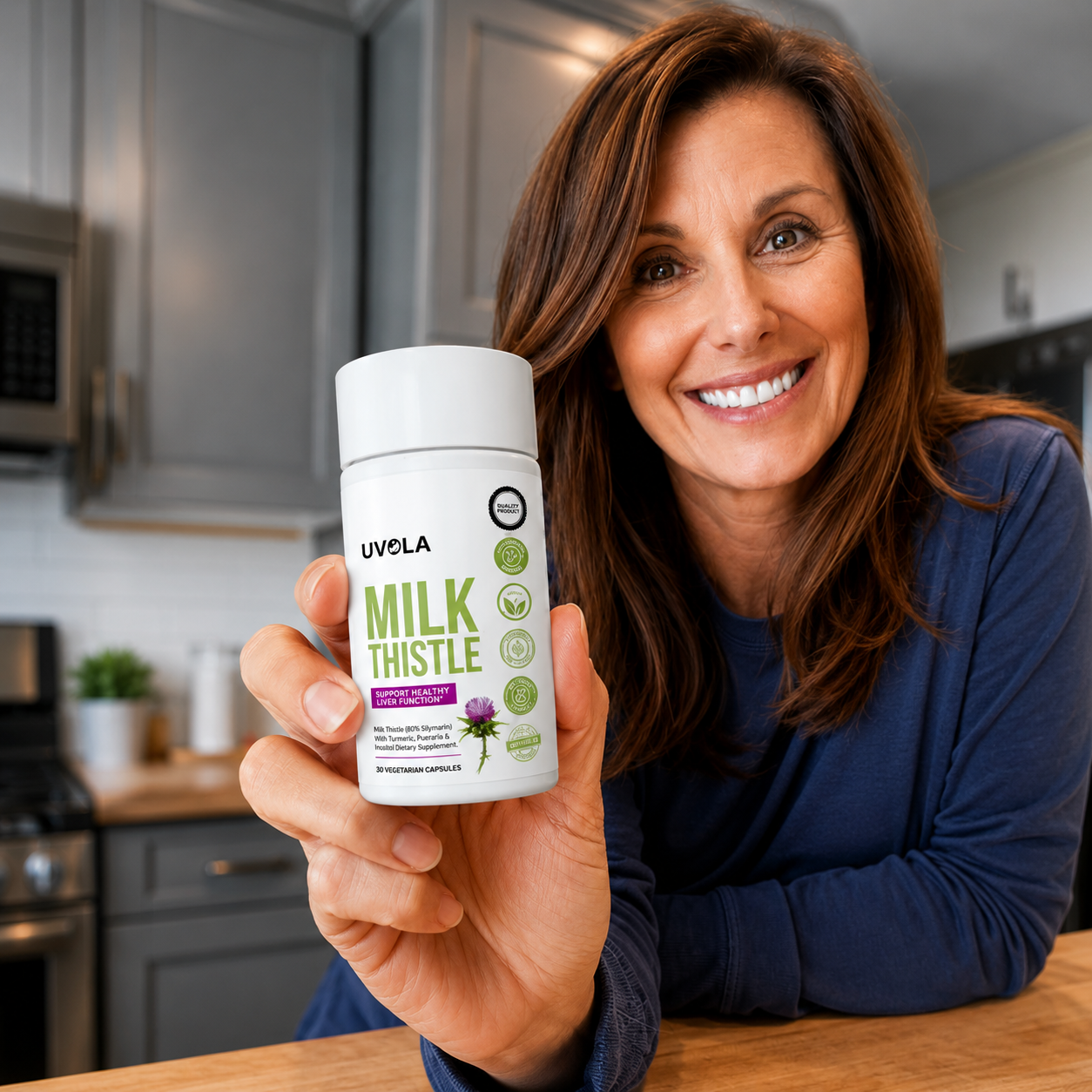 Capsulas de apoyo hepático con cardo marianos PLUS+ - Renueva tu salud desde adentro