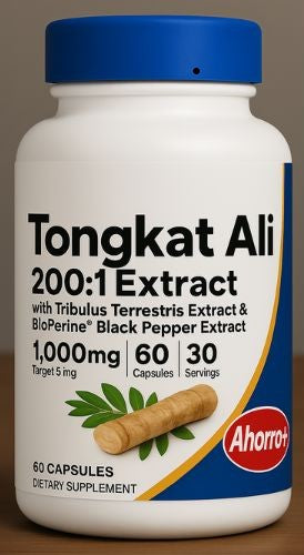 TONGKAT ALI - MEJORA ENERGIA FISICA