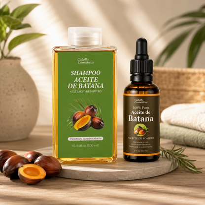 Shampoo y aceite de batana - Dúo Pack