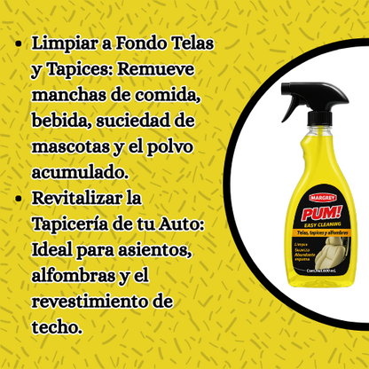 PUM! - Limpieza de telas y tapices