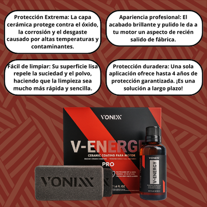 V Energy - La protección que tu motor necesita
