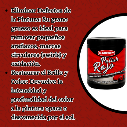 Polish Rojo - Restaura tu pintura
