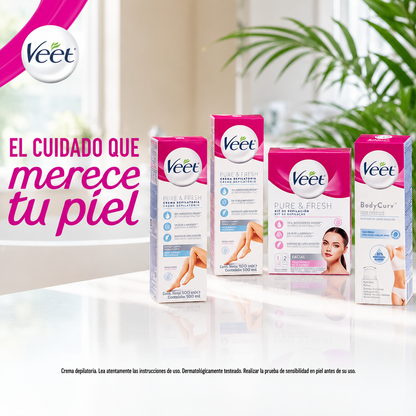 Crema Veet - Depilación al instante