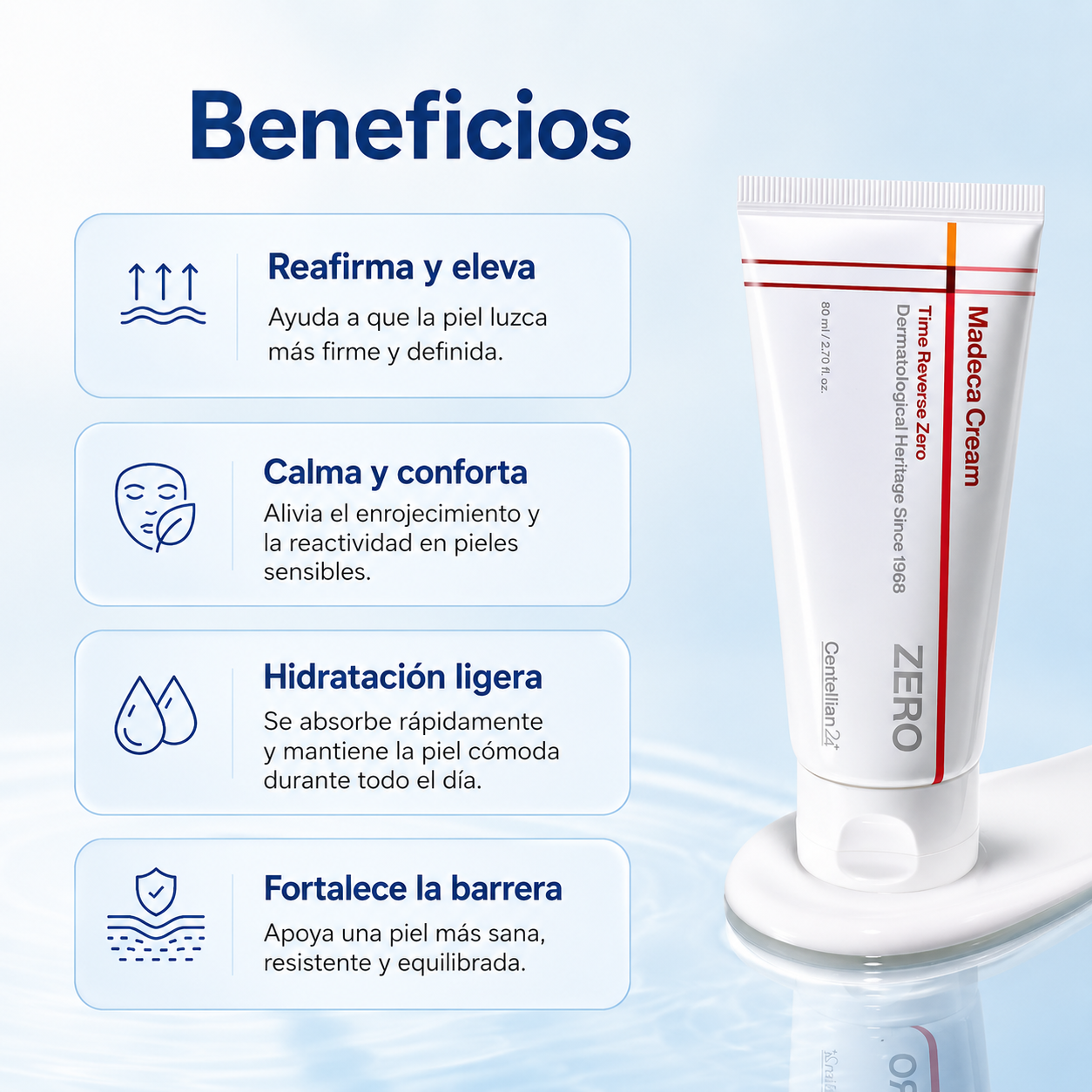 Crema Centellian24 - La crema #1 de Corea para el antienvejecimiento e hidratación profunda