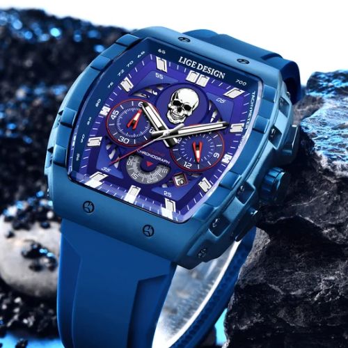 Reloj calavera blue