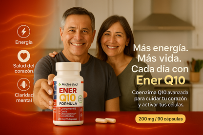 EnerQ10 Coenzima Q10 - El mejor aliado para tu corazón