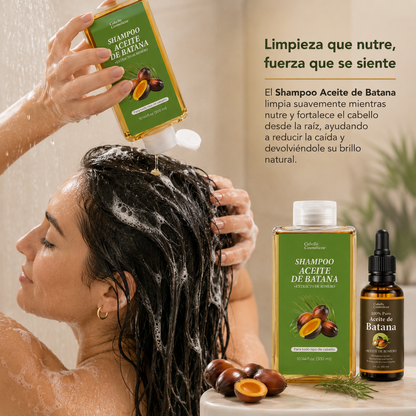 Shampoo y aceite de batana - Dúo Pack