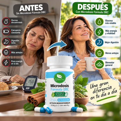 MICRODOSIS DBC - EQUILIBRA TU GLUCOSA