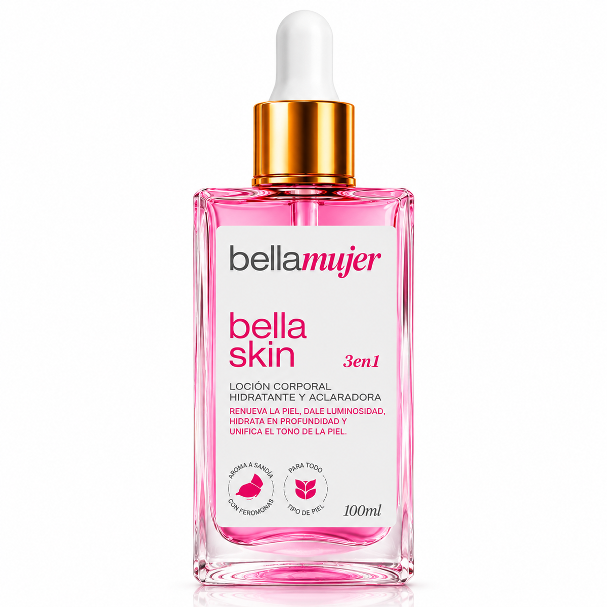 Bella Skin 3 en 1 AROMA SANDIA + FEROMONAS - Recupera tu confianza y renueva tu esencia