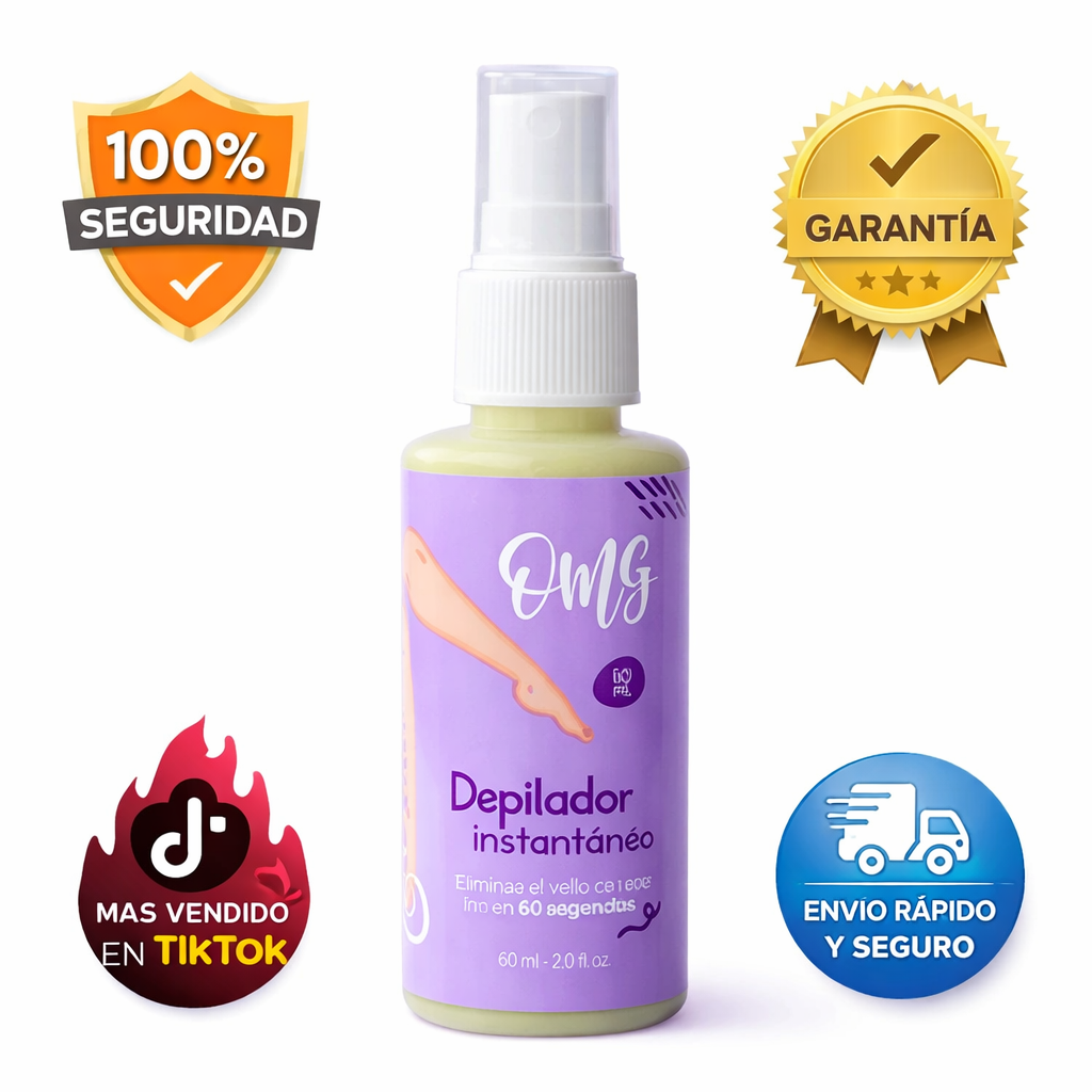 Depilador líquido en spray