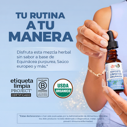 MaryRuth's, Extracto líquido orgánico para reforzar el sistema linfático