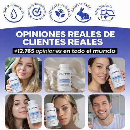 CLREARSTEM - ADIÓS ACNE HORMONAL- PIEL SIN BROTES