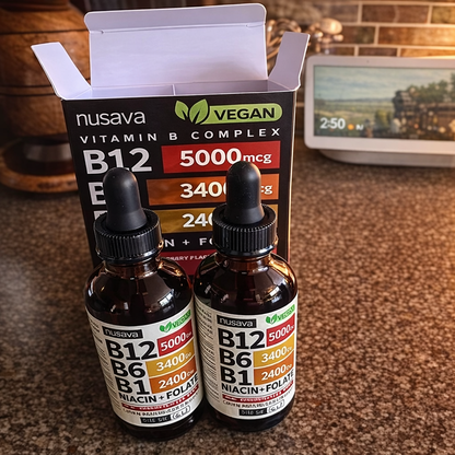 Gotas Vitamina B12 5 en 1 (OFERTA 2X1) - Recupera la confianza en ti mismo