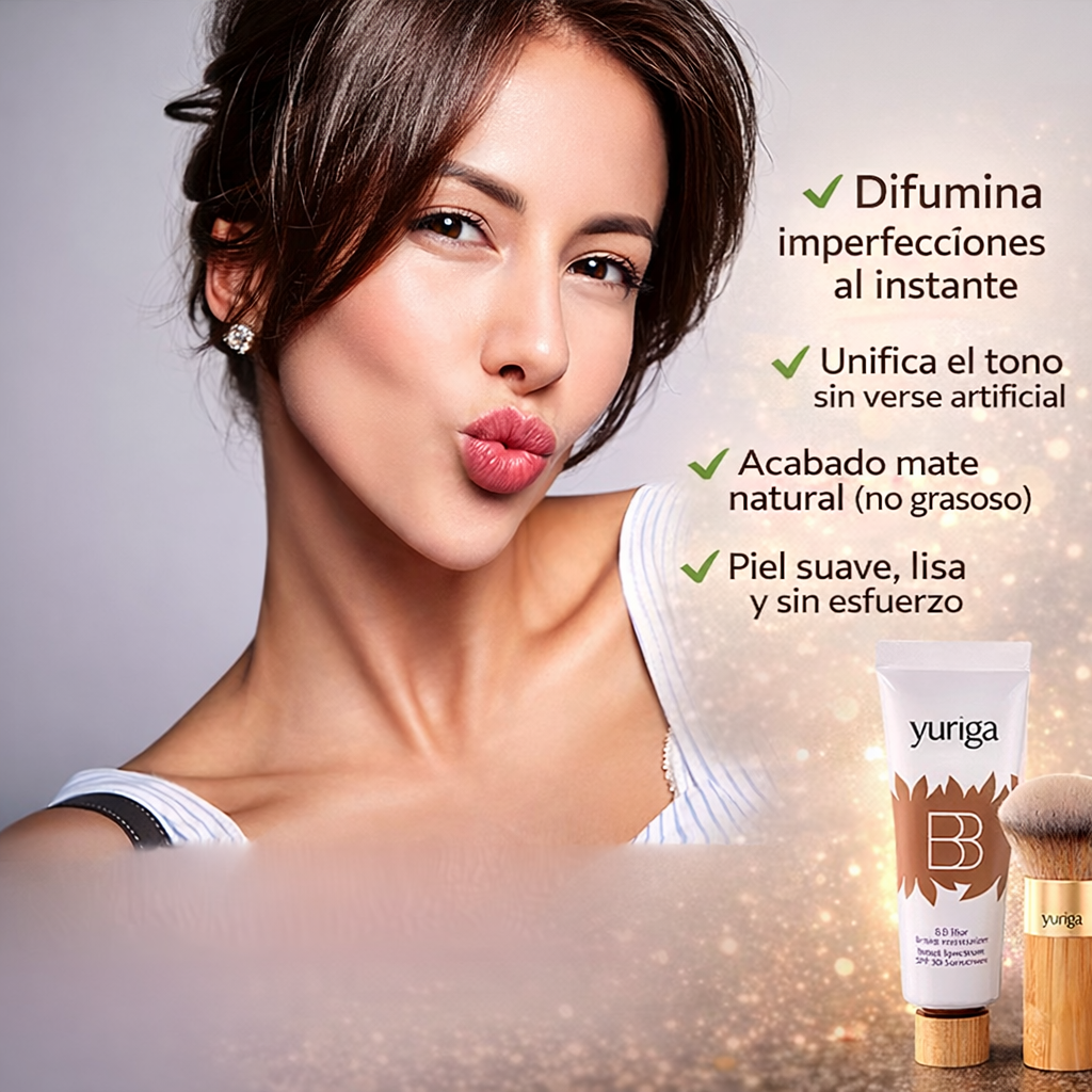 Crema hidratante con bloqueador solar con color Tarte BB Blur (2 EN 1) + brocha de regalo